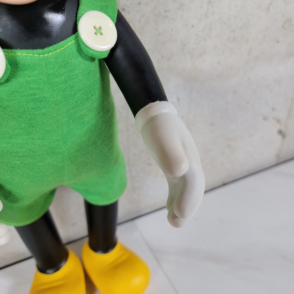 Vintage Rare 1977 Walt Disney Mickey Mouse Remco Toys Vinyl 15" Figure Overalls - Picture 9 of 16